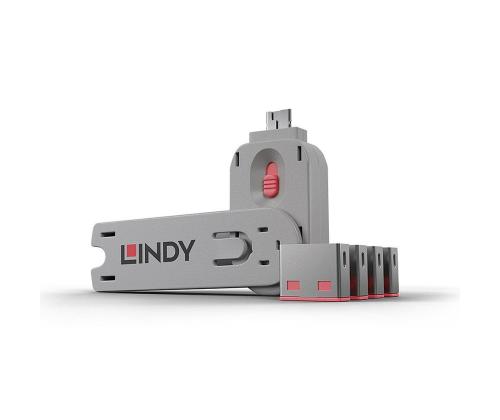 USB-PORTIN ESTO 4KPL/PINKKI 40450 LINDY
