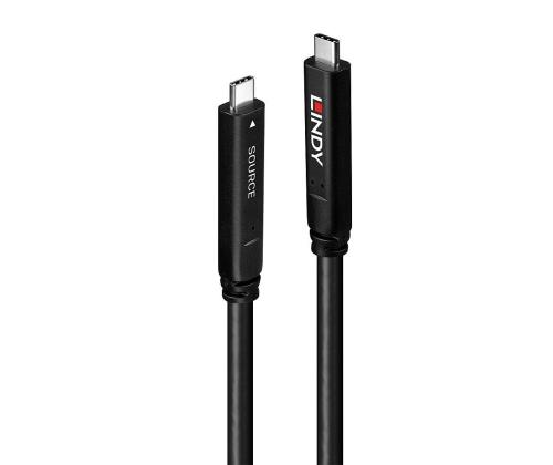 KAAPELI USB-C:hen USB-C 10M/43333 LINDY
