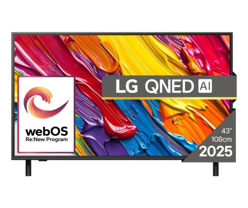 TV-sarja LG 43 " 4K Ultra HD 3840 x 2160 pikseliä Flat 16:9 QNED 43QNED84A3C