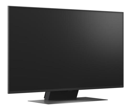 Televisio LG 43" 4K/Smart 3840x2160 Langaton LAN Bluetooth webOS Musta 43QNED86A3C