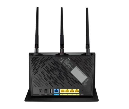 Langaton reititin ASUS Langaton reititin 2600 Mbps Wi-Fi 5 USB 2.0 1 WAN 4x10/100/1000M Määrä...