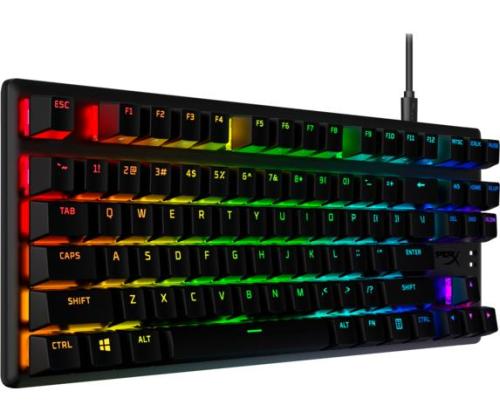 NÄPPÄIMISTÖ METALLISEOS ORIGINS CORE/PBT HX PUNAINEN 639N7AA#ABA HYPERX