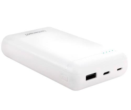 VIRTAPANKKI USB 20000MAH/VALKOINEN XS20000 INTENSO