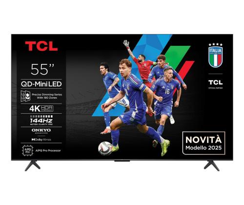 Televisio TCL 75 " 4K Ultra HD 3840 x 2160 pikseliä Flat 16:9 QD-Mini LED 75Q6C