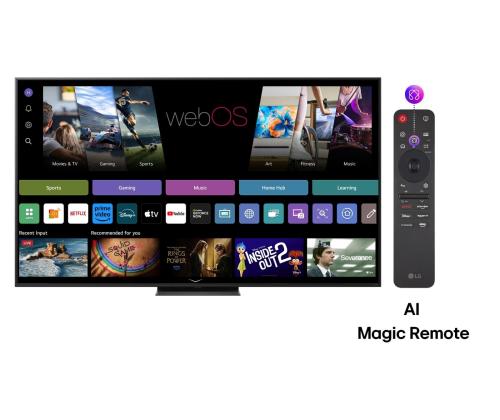 Televisio LG 75" 4K/Smart 3840x2160 Langaton LAN Bluetooth webOS Musta 75QNED86A3A LG 75" 4K/Smart 3840x2160 Langaton LAN Bluetooth webOS Musta 75QNED86A3A