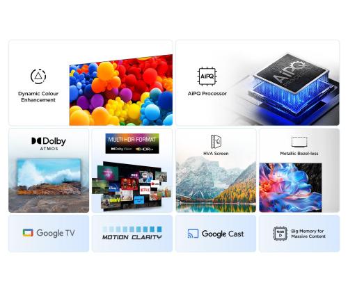 TV-sarja TCL 75 " 4K Ultra HD 3840 x 2160 pikseliä Flat 16:9 DLED 75V6C