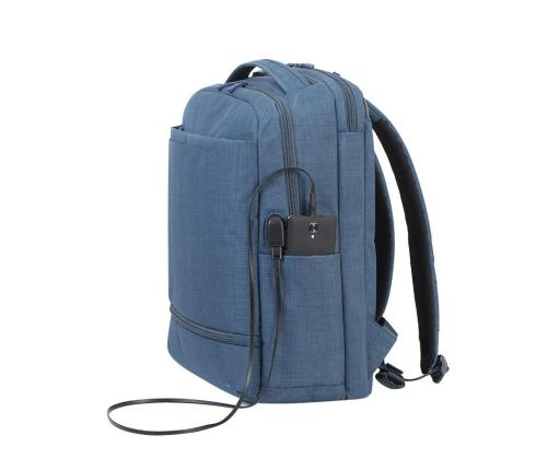NB BACKPACK BISCAYNE 17.3"/8365 SININEN RIVACASE -laukku