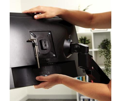 Monitorikiinnike 2FMS musta 8615501 FELLOWES