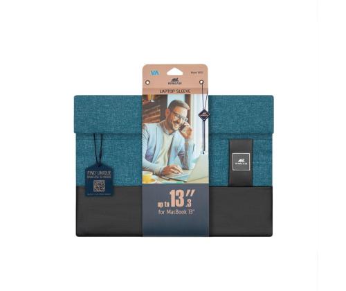 NB SLEEVE ULTRABOOK 13.3"/8803 AQUA MELANGE RIVAKASSI