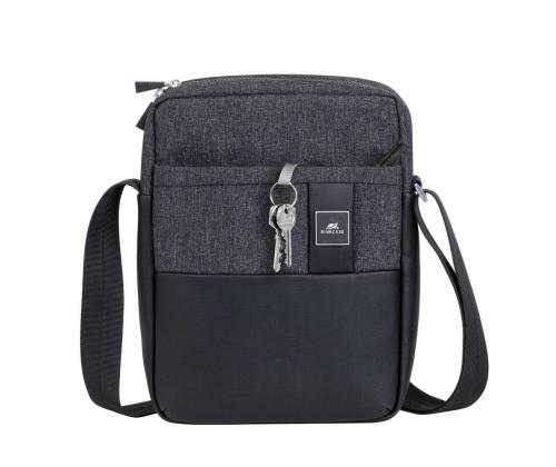 TABLETTIKOTELO CROSSBODY 11"/8811 BLACK MELANGE RIVACASE