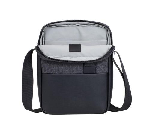 TABLETTIKOTELO CROSSBODY 11"/8811 BLACK MELANGE RIVACASE