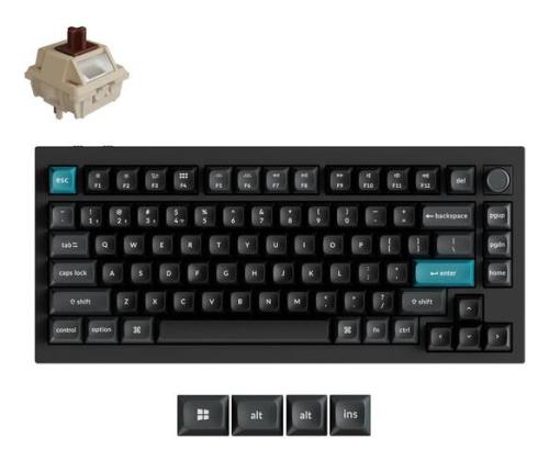 NÄPPÄIMISTÖ WRL Q1 ULTRA/MUSTA Q1U-M3 KEYCHRONI