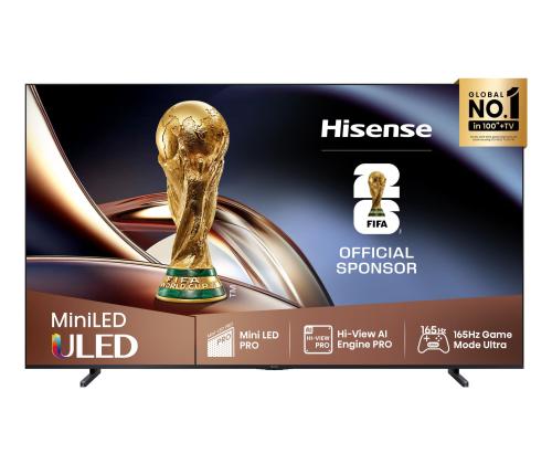 TV-sarja HISENSE 100 " 4K Ultra HD 3840 x 2160 pikseliä Flat 16:9 ULED 100U8Q 100U8Q