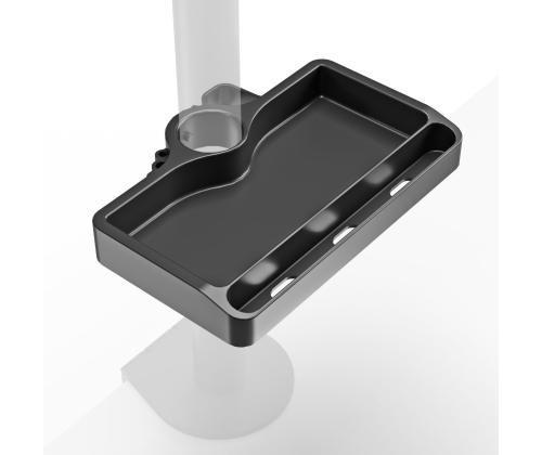 TYÖPÖYDÄLLE KIINNITETTÄVÄ AKKUJEN JÄRJESTÄJÄ/MUSTA A35-B ONKRON