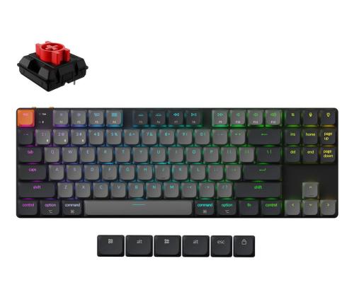 NÄPPÄIMISTÖ WRL K1 RGB/MUSTA K1X-B1 KEYCHRO