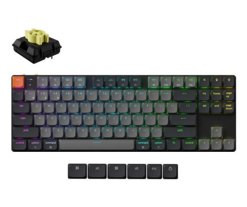 NÄPPÄIMISTÖ WRL K1 RGB/MUSTA K1X-B4 KEYCHRO
