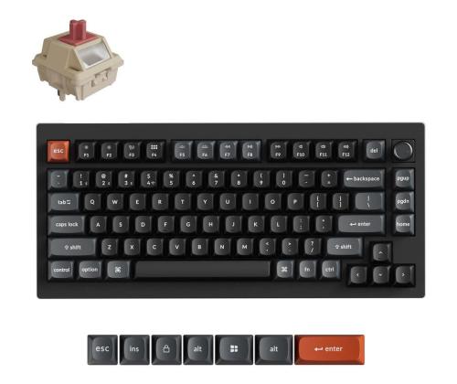 NÄPPÄIMISTÖ WRL V1 ULTRA/MUSTA V1U-D1 KEYCHRO