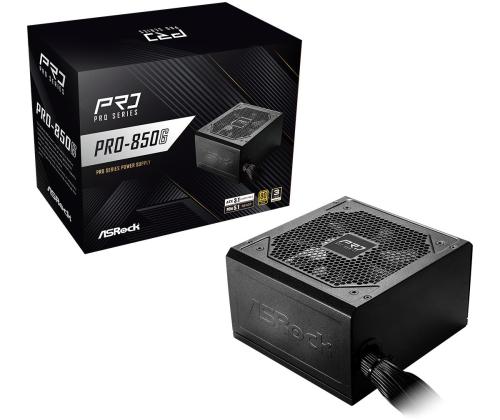 Virtalähde ASROCK ATX PC 100-240 V 850 W PRO-850G