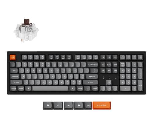NÄPPÄIMISTÖ WRL K10 MAX RGB/MUSTA K10M-H3 KEYCHRO