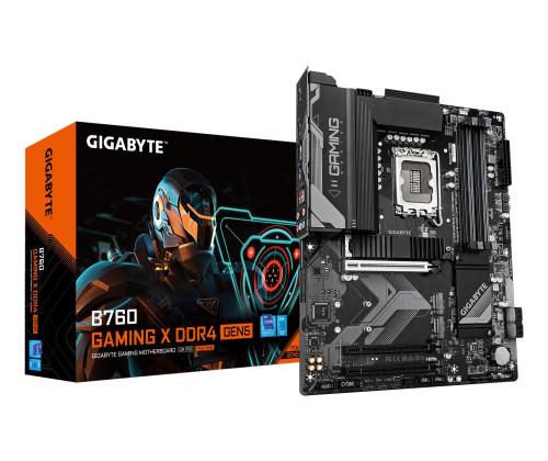 Emolevy GIGABYTE Intel B760 LGA 1700 ATX RAM DDR4-SDRAM 4xSlots 3xM.2 (M) -paikkojen määrä...