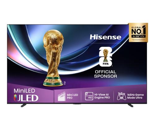 Televisio HISENSE 100 " 4K Ultra HD 3840 x 2160 pikseliä Flat 16:9 ULED 100U7QPRO 100U7QPRO