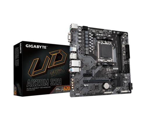 Emolevy GIGABYTE AMD A620 Socket AM5 micro ATX RAM DDR5-SDRAM 2xSlots 1xPCI Express x1..