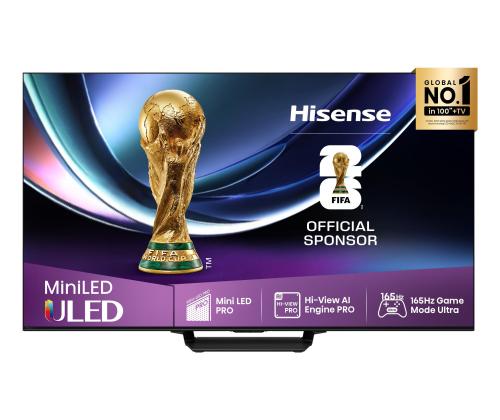 TV-sarja HISENSE 85 " 4K Ultra HD 3840 x 2160 pikseliä Flat 16:9 ULED 85U7QPRO 85U7QPRO 85U7QPRO