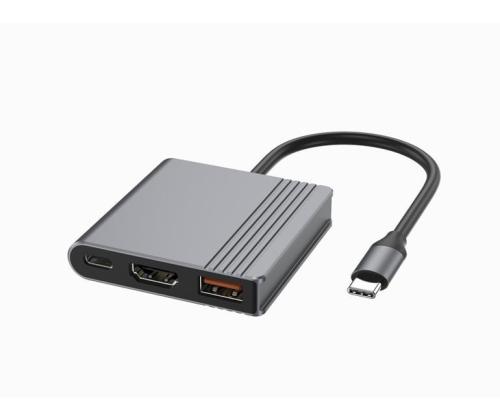 I/O-SOVITIN USB-C HDMI/USB3/3IN1:EEN A-CM-COMBO3-05 GEMBIRD