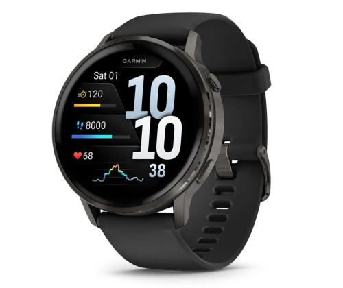 ÄLYKELLO VENU 4 45MM/SLATE/BLK 010-03014-00 GARMIN