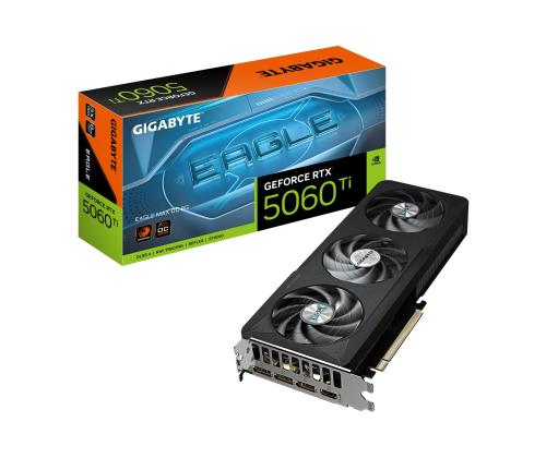 Näytönohjain GIGABYTE NVIDIA GeForce RTX 5060 Ti 2617 MHz 8 GB GDDR7 128 bit PCI Express 5.0..