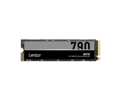 SSD LEXAR NM790 512GB M.2 PCIe Gen4 NVMe Kirjoitusnopeus 4400 Mt/s Lukunopeus 7200 Mt/s 2..