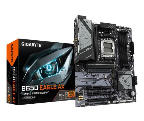 Emolevy GIGABYTE AMD B650 Socket AM5 ATX RAM DDR5-SDRAM 4xSlots Wi-Fi Kyllä Bluetooth Kyllä 3xNumber..