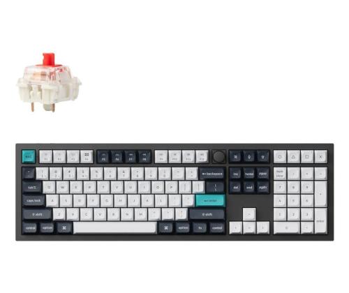 NÄPPÄIMISTÖ WRL Q6 MAX RGB/CARBON MUSTA Q6M-M1 KEYCHRO