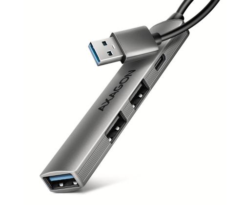 I/O-KESKITIN USB3.2 4PORT/0.12M HUE-STA AXAGON