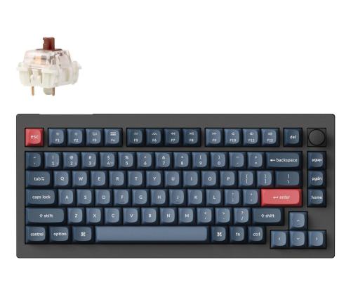 NÄPPÄIMISTÖ WRL V1 MAX RGB/CARBON BLACK V1M-D3 KEYCHRO