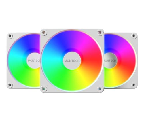 KOTELOTUULETIN 120MM GF120R V2/ARGB PWM 3I1 (W) MONTECH