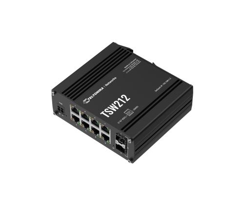 NETTIKYTKIN 8PORT 10/100/1000/2SFP TSW212 TELTONICS TELTONICS