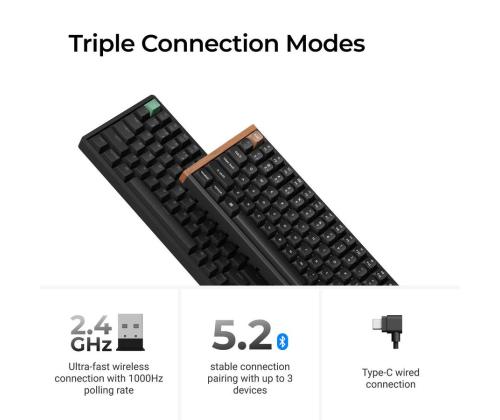 NÄPPÄIMISTÖ WRL K4 HE STANDARD ED/MUSTA K4H-J1 KEYCHRO