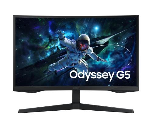 LCD-monitori SAMSUNG 27 " 2560 x 1440 pikseliä Wide Quad HD Native kuvasuhde 16:9 LED Curved..