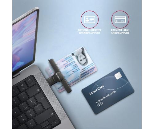 KORTINLUKIJA POCKET SMARTCARD/USB2.0 CRE-SMPA AXAGON