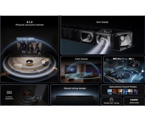 SOUNDBAR-KAIUTIN/Q75HE TCL