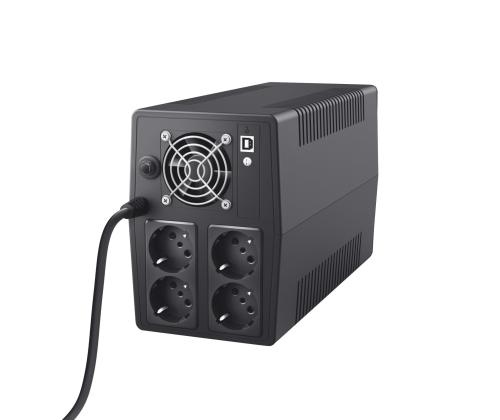 UPS TRUST 900 wattia 1500 VA Aaltomuoto simuloitu siniaalto pöytä/jalusta 23505