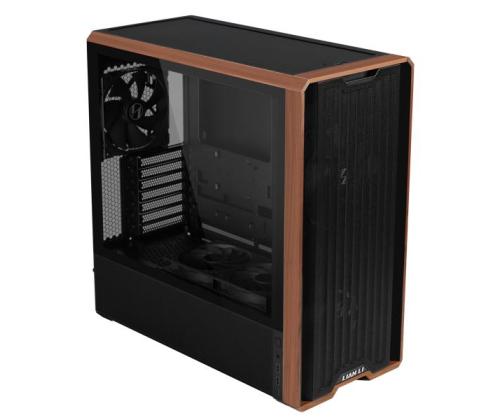Kotelo LIAN LI ATX/micro ATX/EATX/SSI EEB Musta Midi Tower PC LANCOOL LAN217W G99.LAN217INFX.00