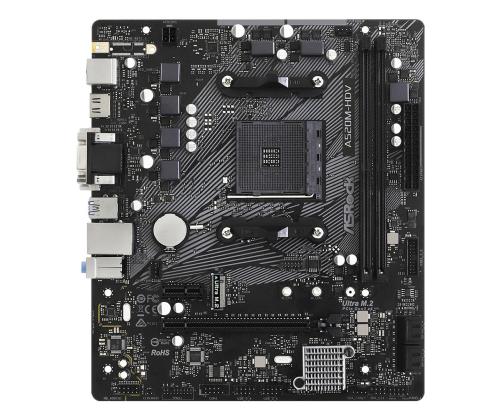 Emolevy ASROCK AMD A520 SAM4 Micro-ATX Muisti DDR4 Muistipaikat 2 1xPCI-Express 3.0 1x 1xPCI..