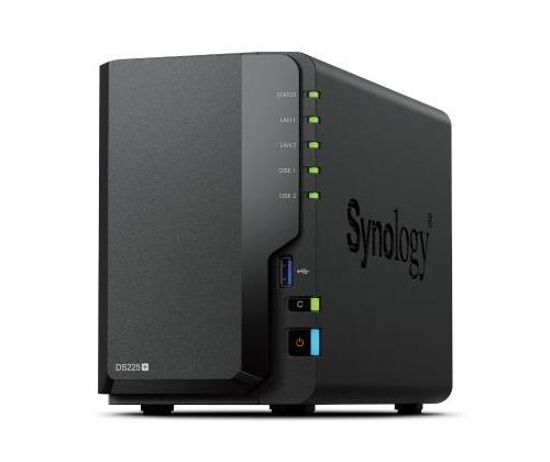 NAS-TALLENNUSTORNI 2BAY/2GB DS225+ SYNOLOGIA