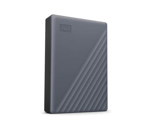 Ulkoinen kiintolevy WESTERN DIGITAL My Passport WDBY3J0060BGY-WESN 6TB USB-C Väri Harmaa WDBY3J0060BGY-WESN