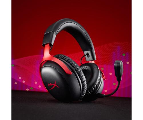 KUULOKKEET HYPERX CLOUD III S WRL/WL BLK-RED GAM A59Z0AA HYPERX HYPERX