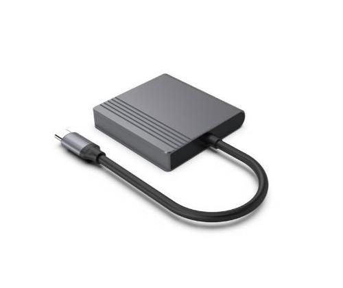 I/O-SOVITIN USB-C:STÄ HDMI/DP/A-CM-HDMIFDPF-01 GEMBIRDIIN