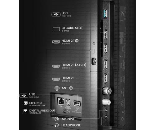 Televisio HISENSE 100 " 4K Ultra HD 3840 x 2160 pikseliä Flat 16:9 ULED 100U7QPRO 100U7QPRO