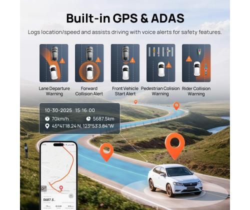 DASHCAM 4K-SARJA/A810S-2 70MAI